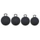ALSANIDI, Grill saj, Burger Griling saj, Black, Size 40 Cm
