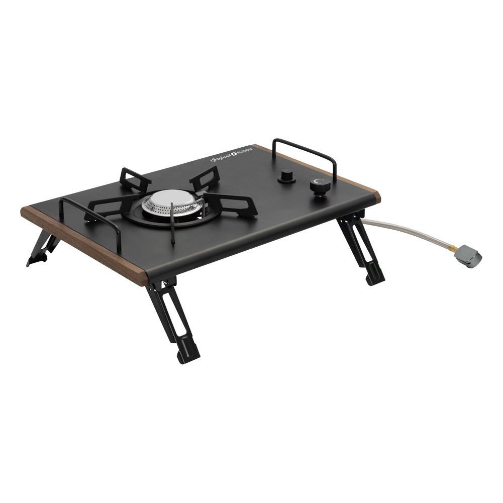 ALSANIDI, Travel stove, Portable stove, Black, Size L:36*W:25*H13 Cm