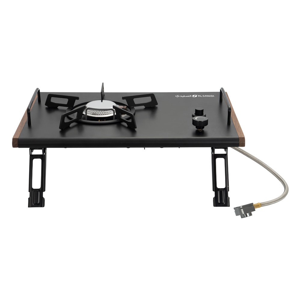 ALSANIDI, Travel stove, Portable stove, Black, Size L:36*W:25*H13 Cm