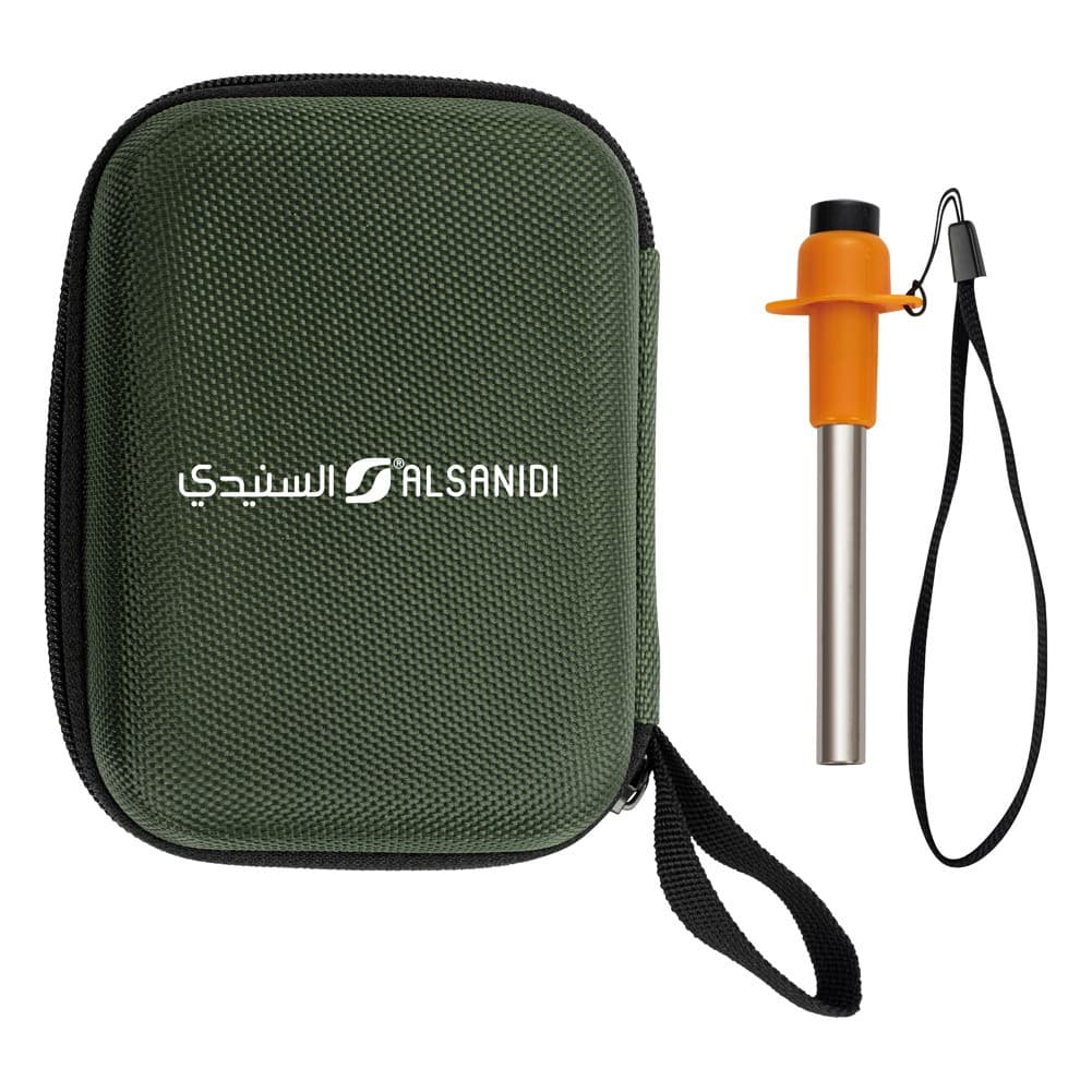 ALSANIDI, Travel stove, Portable stove, Blue, Size L:16.5*W:16.5*H10.5 Cm