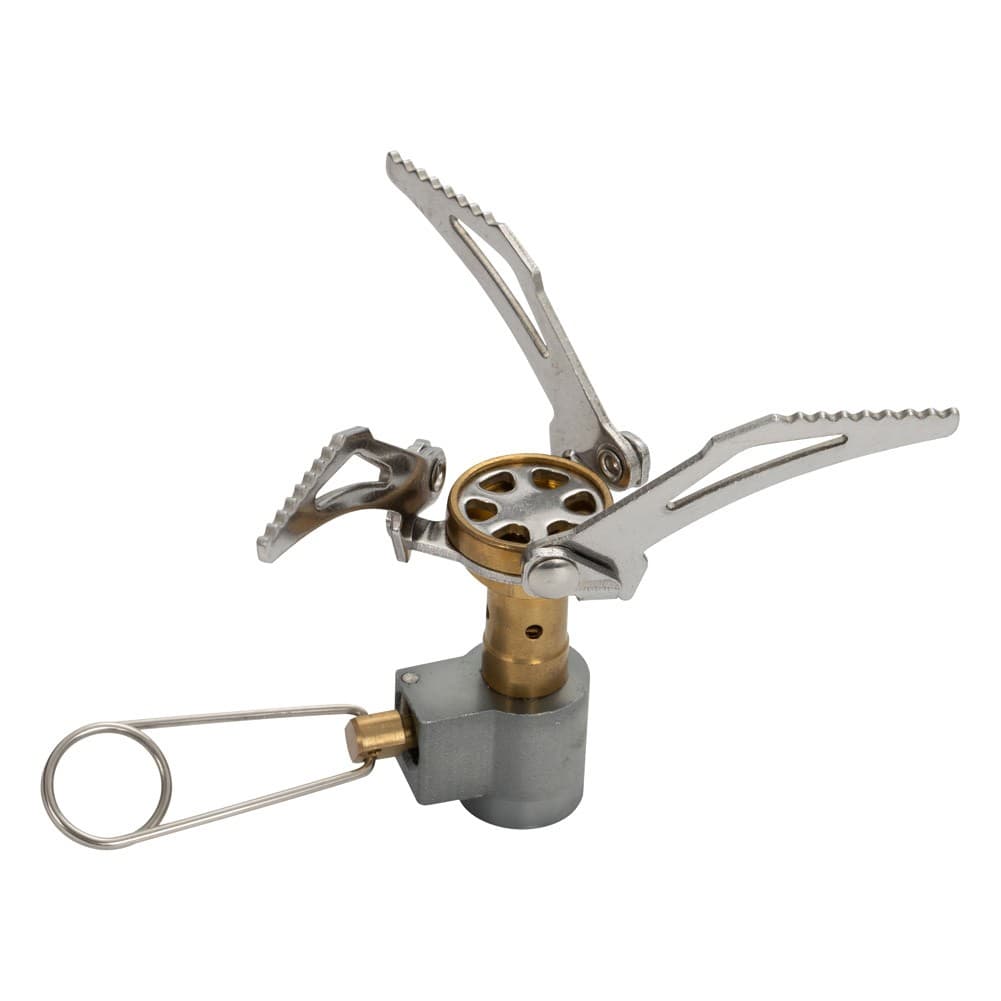 ALSANIDI, Travel stove, Portable stove, Silver, Size D:8*H6.5 Cm