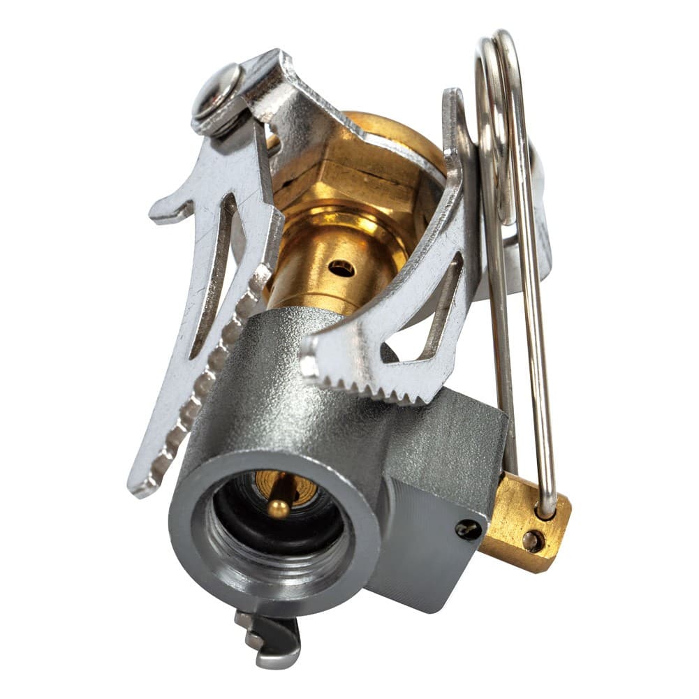 ALSANIDI, Travel stove, Portable stove, Silver, Size D:8*H6.5 Cm