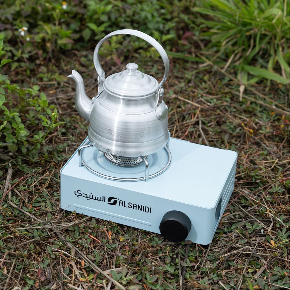 ALSANIDI, Travel stove, Portable stove, Blue, Size L:25*W:17.5*H11 Cm