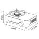 ALSANIDI, Travel stove, Portable stove, Blue, Size L:25*W:17.5*H11 Cm