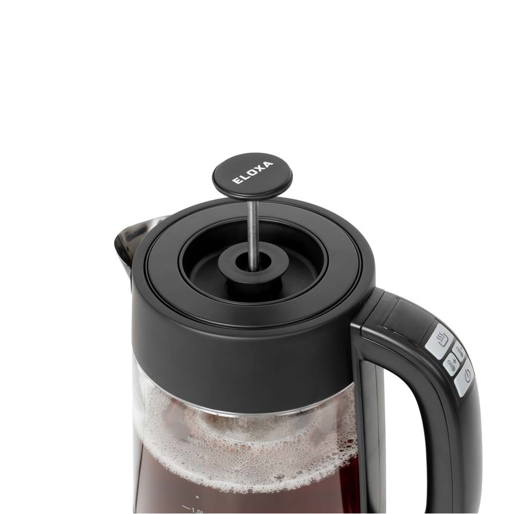 ELOXA, Digital Kettle, Glass Kettle, Transparent , capacity 1.7 L