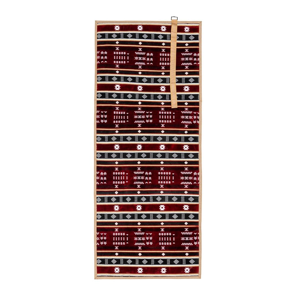 Sinaidi, ground seating mattress for camping, excursions and land lined with sponge, heritage rug, wooden * Odi  