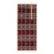 Sinaidi, ground seating mattress for camping, excursions and land lined with sponge, heritage rug, wooden * Odi  