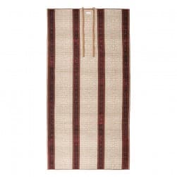 Alsanidi, a floor seating mat for trips, camping, and desert outings, padded with sponge, traditional rug, wooden *oudi.