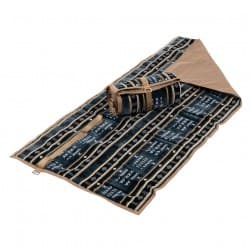 ALSANIDI, Outdoor mat for camping , Heritage mat, Woody*Oud, Size 100 * 220 Cm 
