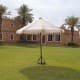 ALSANIDI,  Canopy for vegetable , Large seating sunshade, White, Size 300 Cm