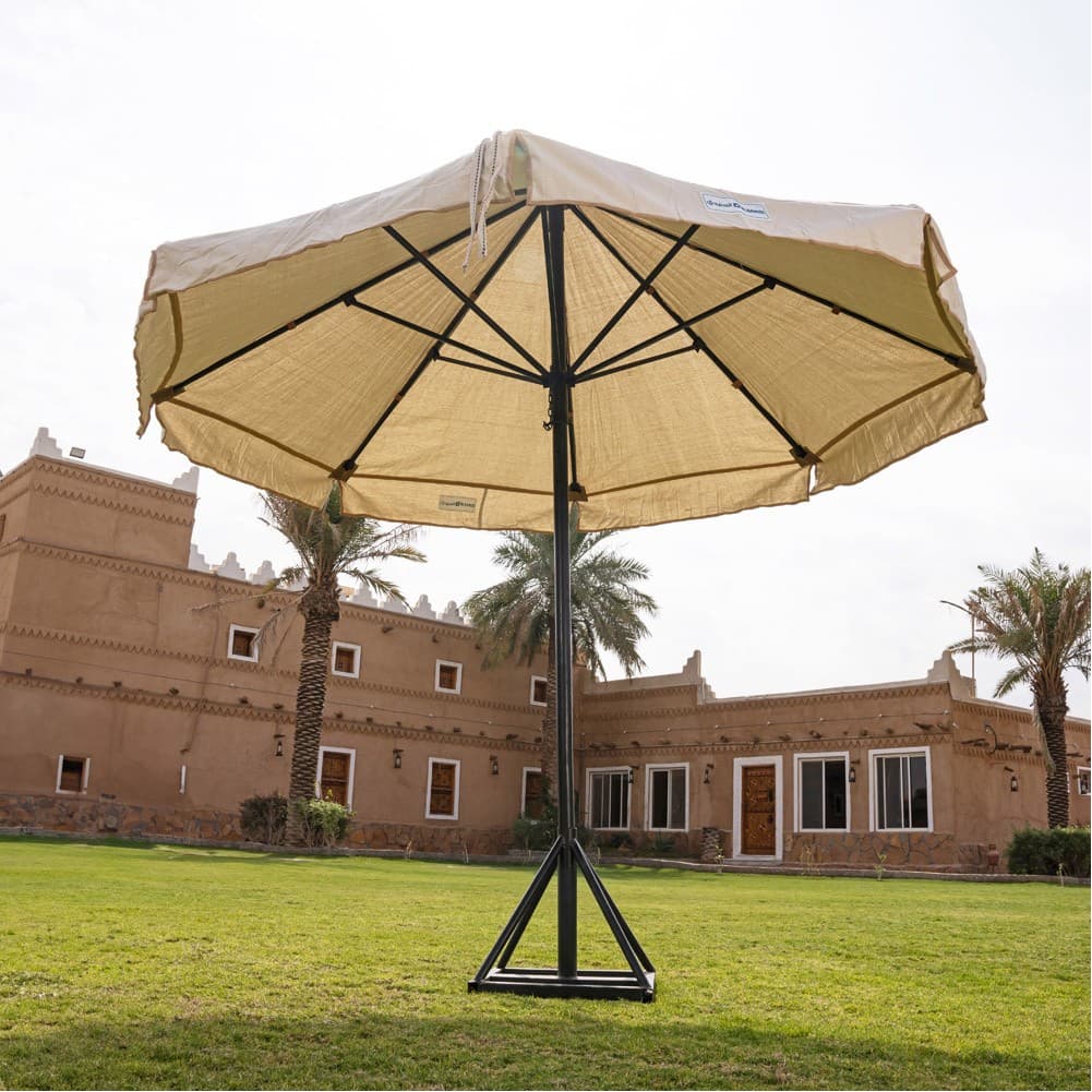 ALSANIDI,  Canopy for vegetable , Large seating sunshade, White, Size 300 Cm