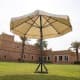 ALSANIDI,  Canopy for vegetable , Large seating sunshade, White, Size 300 Cm