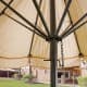 ALSANIDI,  Canopy for vegetable , Large seating sunshade, White, Size 300 Cm
