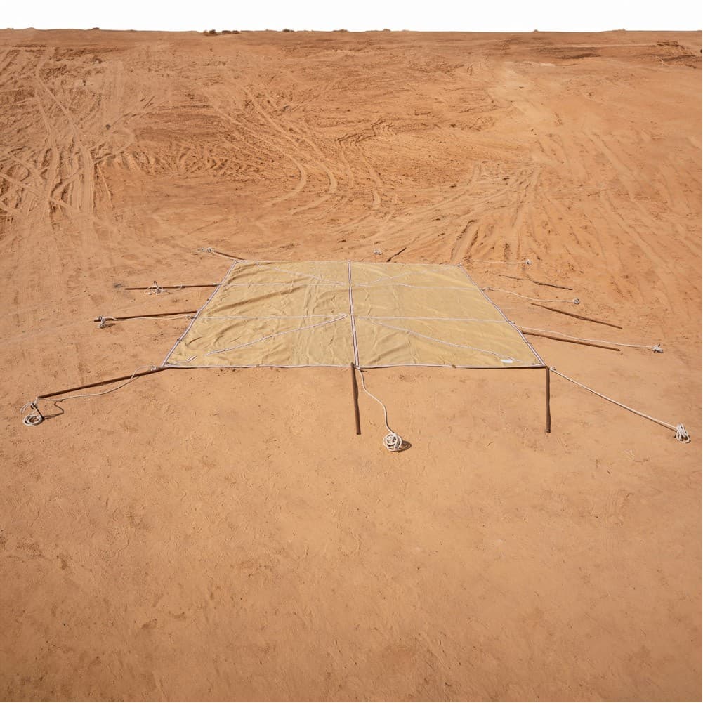 ALSANIDI, Halal Tent, sheep tent roof, Sandy, Size 6*10 م