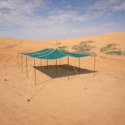 ALSANIDI, Halal Tent, sheep tent roof, Green, Size 6 × 13 م