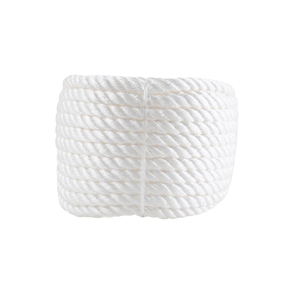 ALSANIDI, Chinese silk rope, Camping Rope, White, Size 50 yard Thickness 14 mm