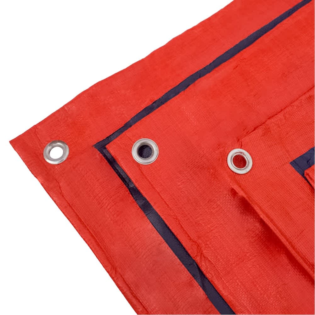 ALSANIDI, Tarpaulin plastic sail waterproof dust cover, Garden Furniture Cover, Orang, Size 20*20 yard