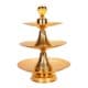 Syrian Stainless steel dates and sweets indian serving plate, Trips plates, Gold