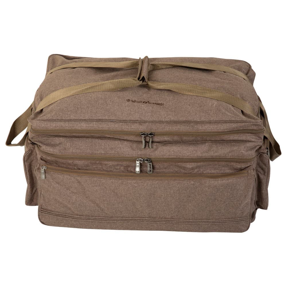 ALSANIDI, Bag with iron box, Trips bag , Oud, Size 85*53*44Cm