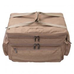 ALSANIDI, Bag with iron box, Trips bag, Woody, Size 59*43*35Cm