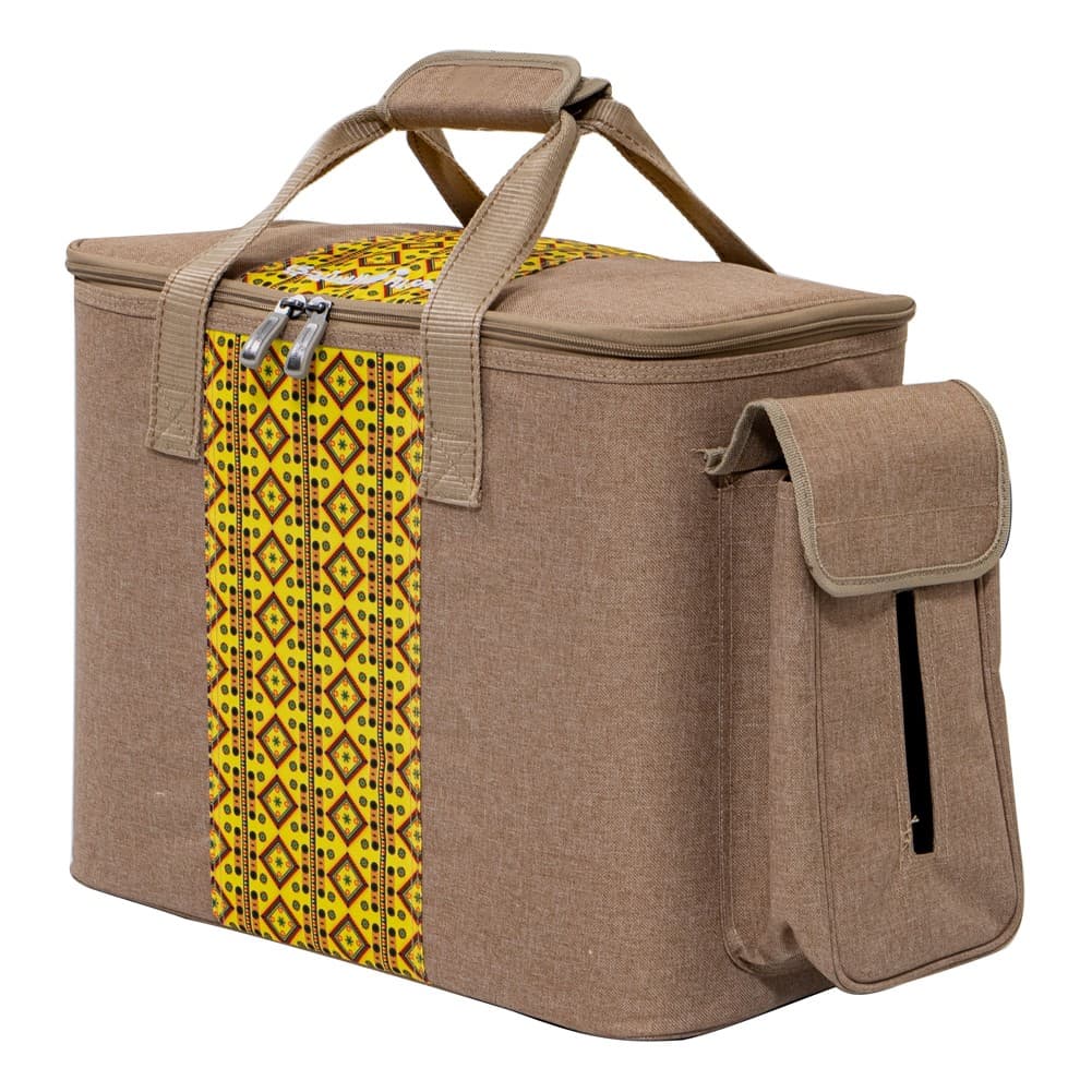 ALSANIDI, Thermos bag for Picnics and trips, Camping thermos bag, Oud, Set 5 pcs
