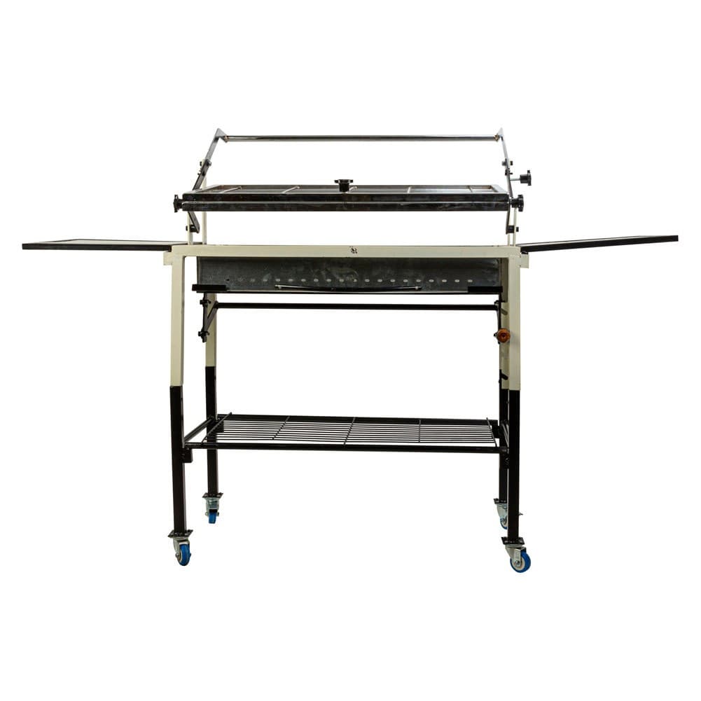 ALSANIDI, Portable grill, Outdoor grill, Black, Size 40*80 Cm