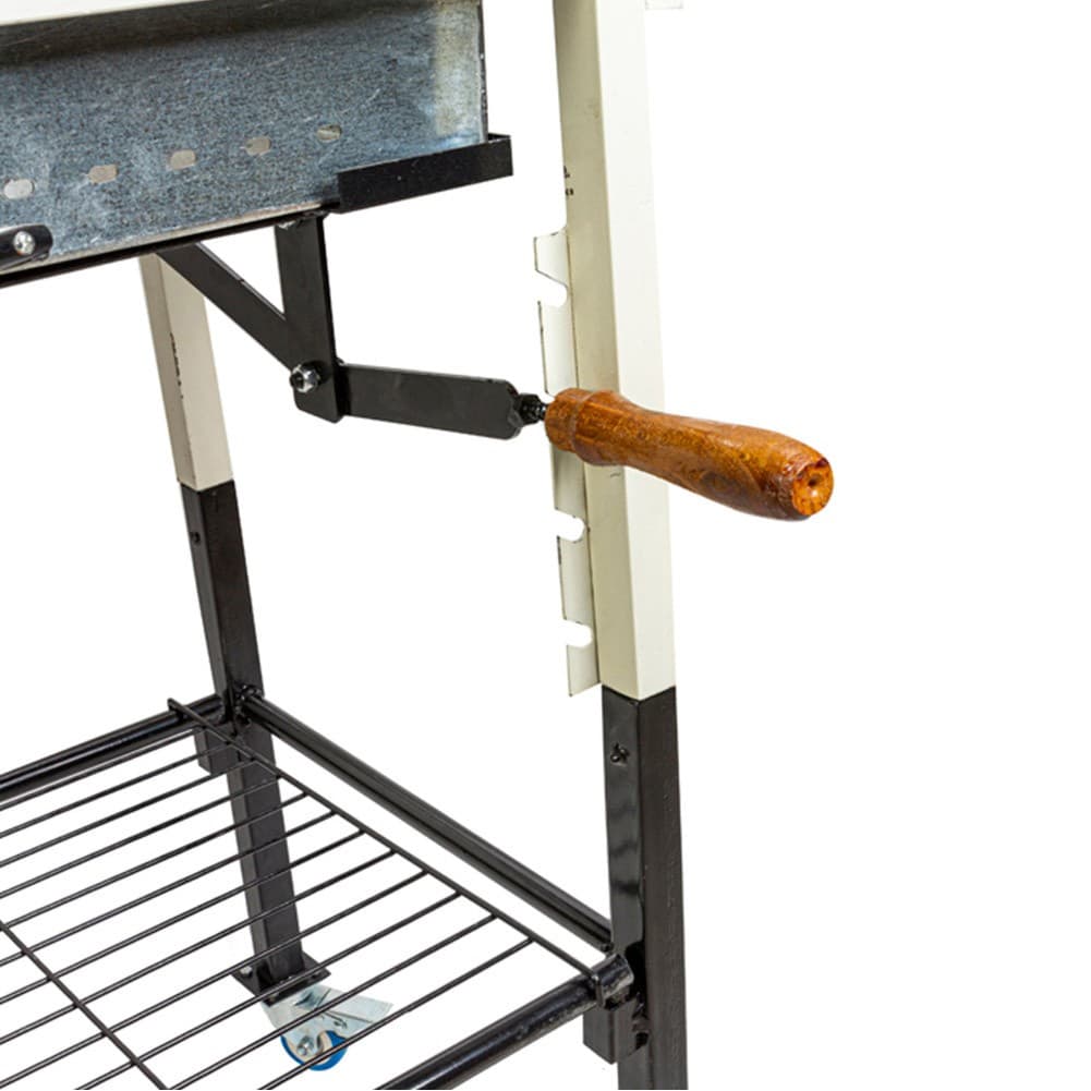 ALSANIDI, Portable grill, Outdoor grill, Black, Size 40*80 Cm