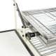 ALSANIDI, Portable grill, Outdoor grill, Black, Size 40*80 Cm