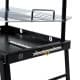 ALSANIDI, Charcoal grill for trips, Portable Charcoal Grill, Black, Size 35*50 Cm