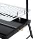 ALSANIDI, Charcoal grill for trips, Portable Charcoal Grill, Black, Size 35*70 Cm