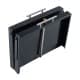 ALSANIDI, Charcoal grill for trips, Portable Charcoal Grill, Black, Size 40 *60 *18 Cm