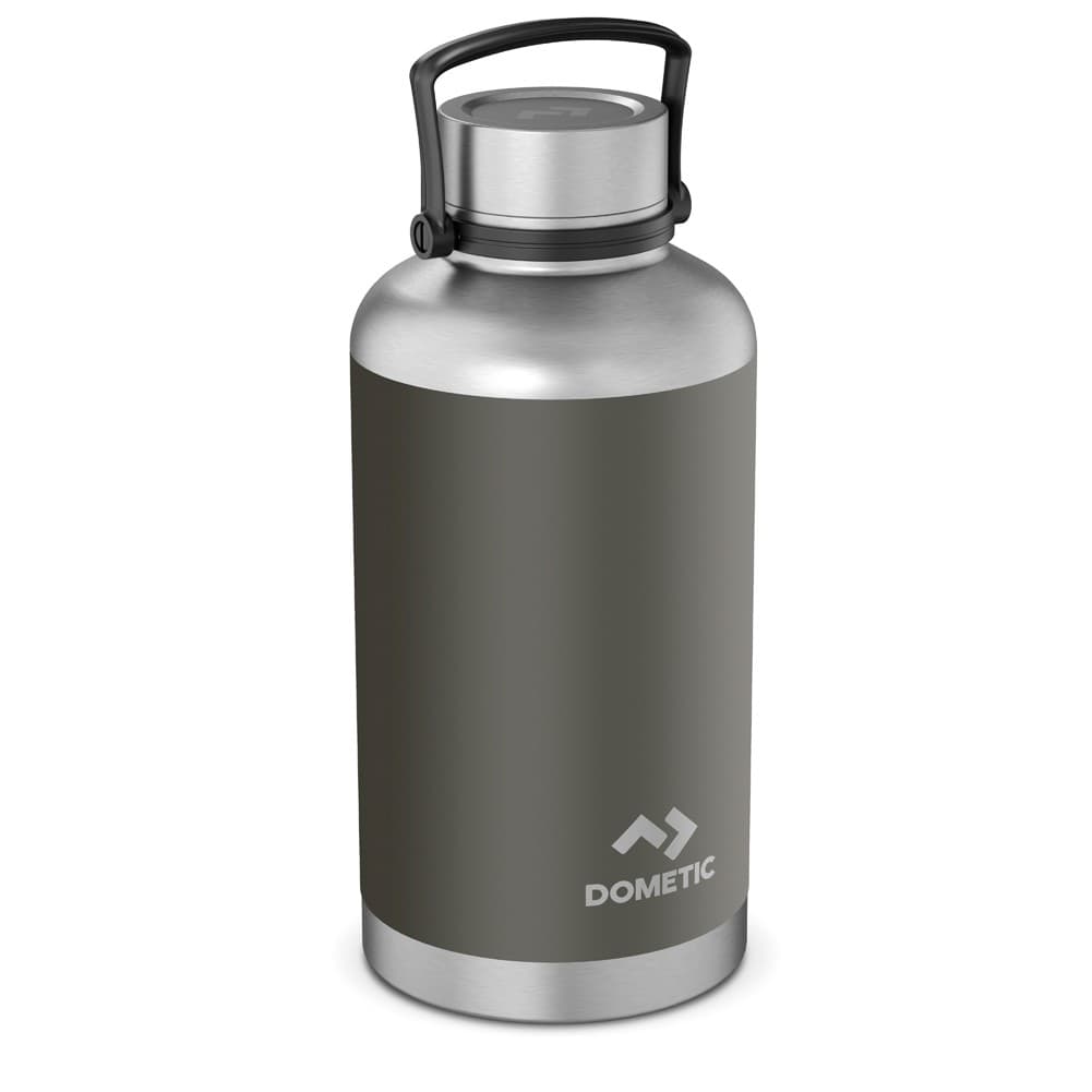 DOMETIC, Stainless Steel Liquid Thermos, Hot and Cold Liquid Insulated Container, Gray, capacity 1920 ml