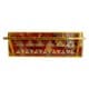 ALSANIDI, Heritage Wooden Shelf, Heritage Shelf, Red, Size 80 Cm