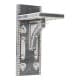 ALSANIDI, Heritage Lantern Shelf, Heritage Shelf, Gray, Size 12*30*17 Cm