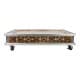ALSANIDI, Heritage Serving Table, Heritage Tables, Brown Dark, Size 50*70 Cm