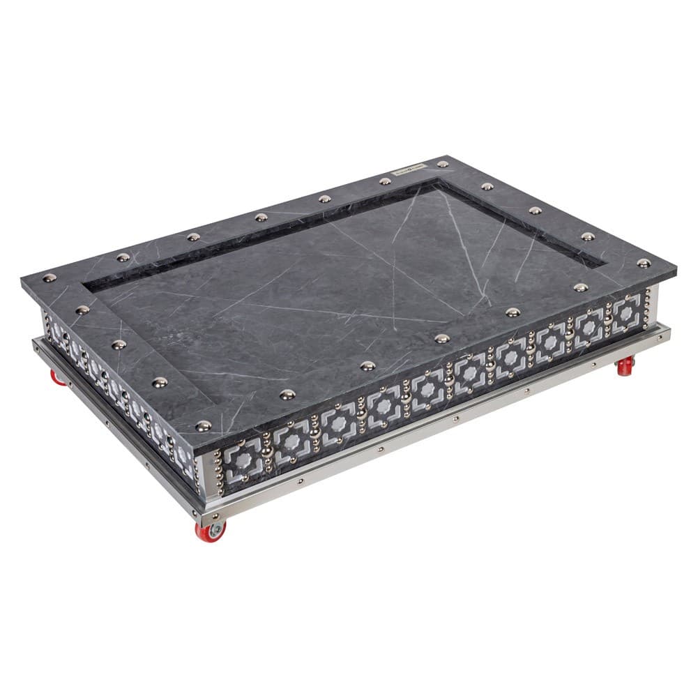 ALSANIDI, Heritage Serving Table, Heritage Tables, Gray, Size 50*70 Cm