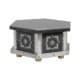 ALSANIDI, Heritage Serving Table, Heritage Tables, Gray, Size 30*35 Cm