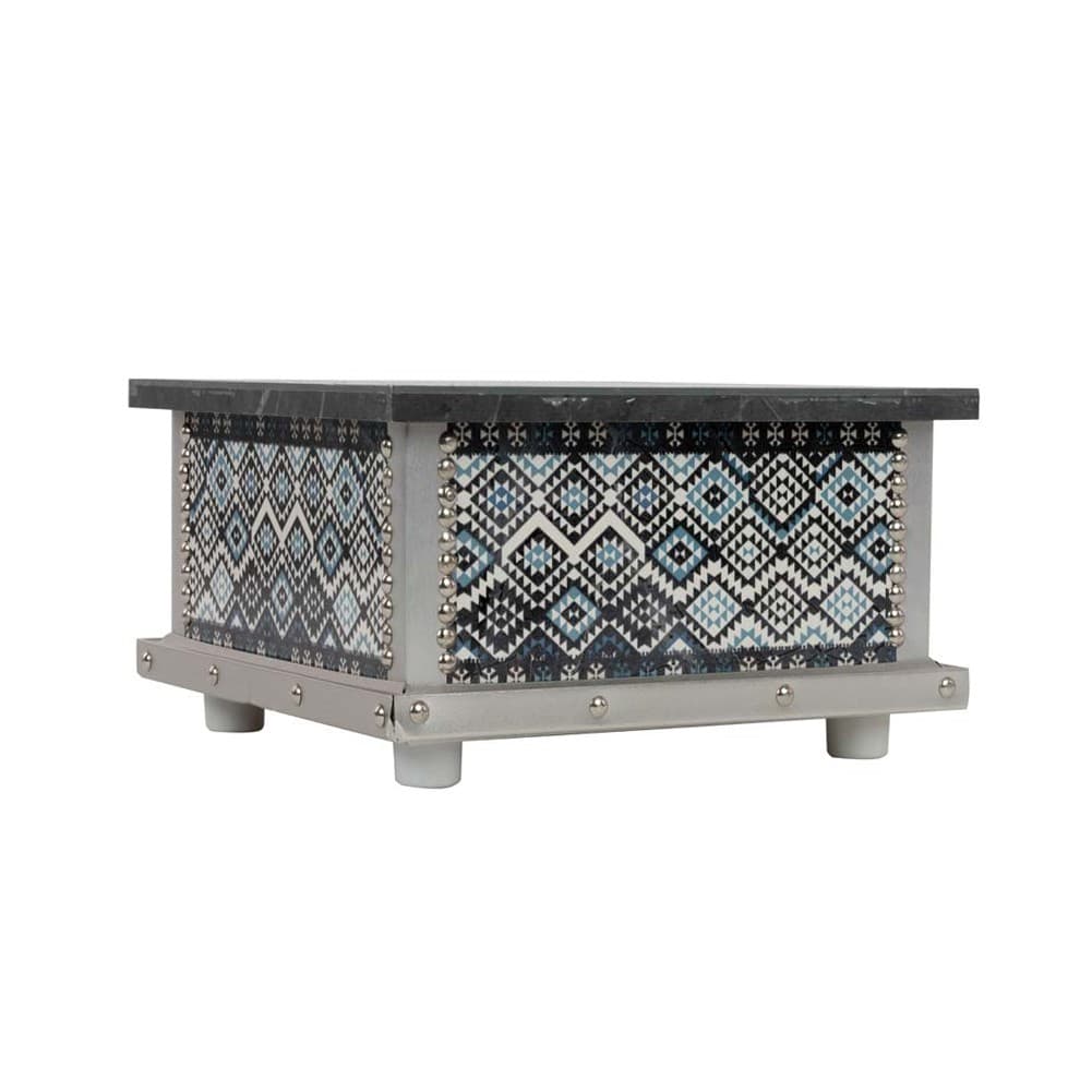ALSANIDI, Heritage Serving Table, Heritage Tables, Gray, Size 30*30 Cm