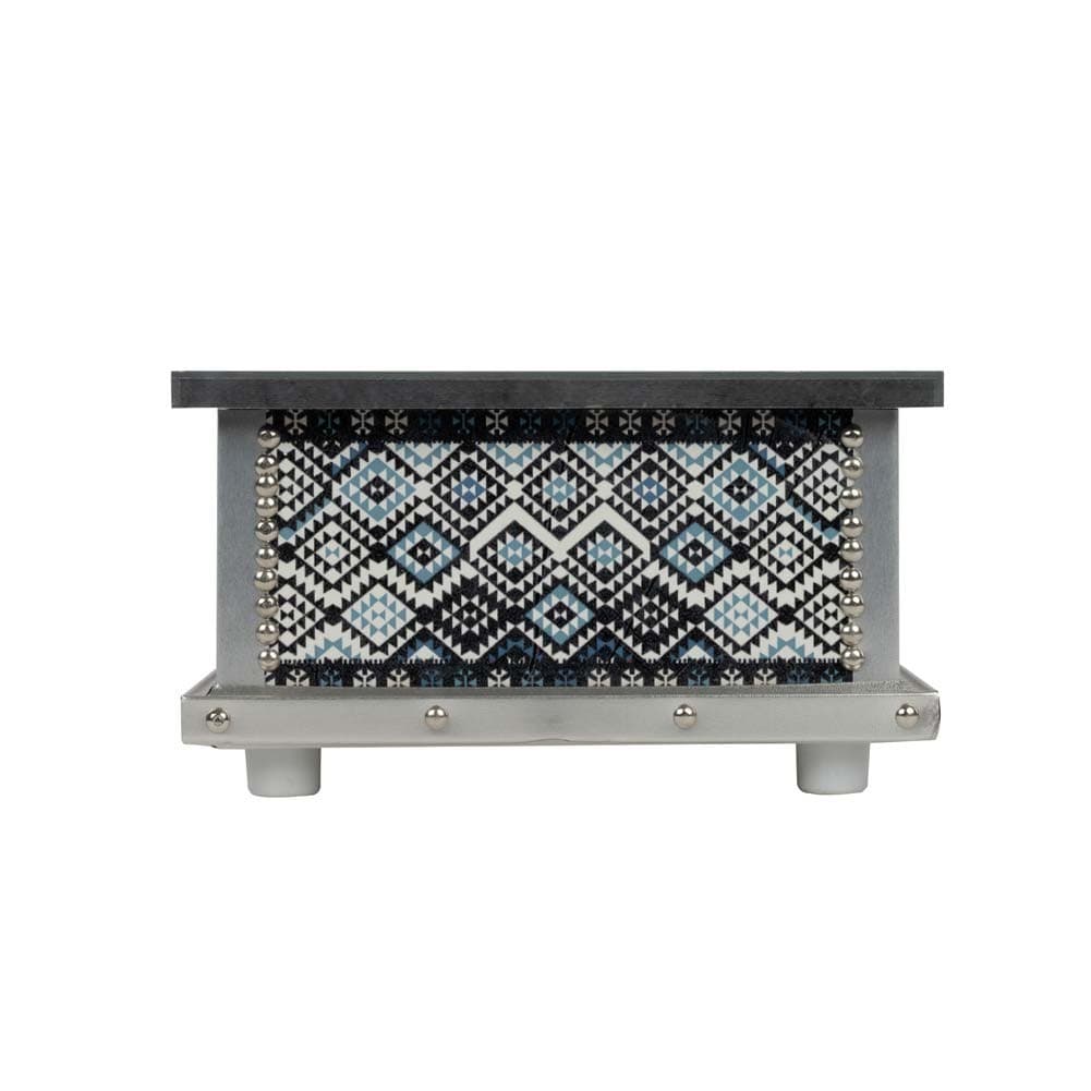 ALSANIDI, Heritage Serving Table, Heritage Tables, Gray, Size 30*30 Cm