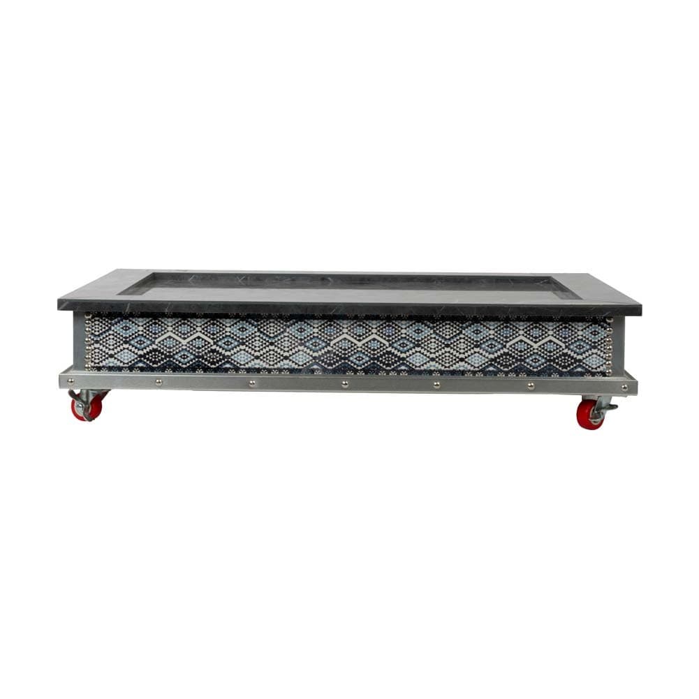 ALSANIDI, Heritage Serving Table, Heritage Tables, Gray, Size 50*70 Cm