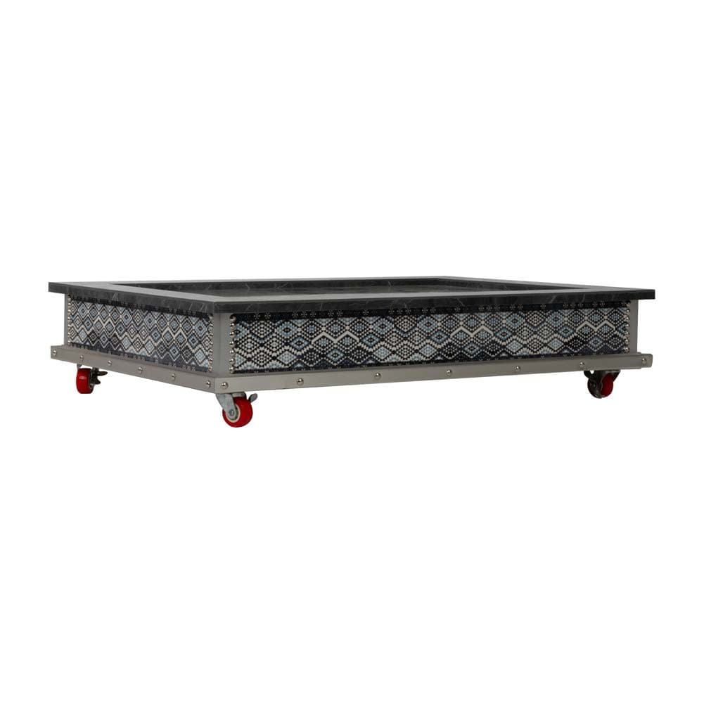 ALSANIDI, Heritage Serving Table, Heritage Tables, Gray, Size 50*70 Cm