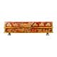 ALSANIDI, Heritage Wooden Stove, Heating Stove, Red, Size 60*100 Cm