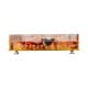 ALSANIDI, Heritage Wooden Stove, Heating Stove, Red, Size 60*100 Cm