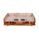 ALSANIDI, Heritage Wooden Stove, Heating Stove, Red, Size 60*100 Cm