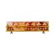 ALSANIDI, Heritage Wooden Stove, Heating Stove, Red, Size 60*100 Cm