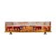 ALSANIDI, Heritage Wooden Stove, Heating Stove, Red, Size 60*100 Cm