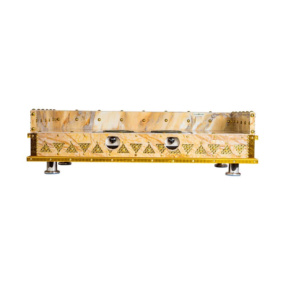 ALSANIDI, Heritage Wooden Stove, Heating Stove, Milky , Size 60*100 Cm