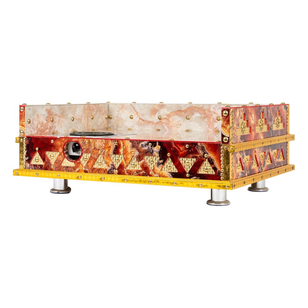ALSANIDI, Heritage Wooden Stove, Heating Stove, Red, Size 55*75 Cm