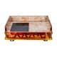 ALSANIDI, Heritage Wooden Stove, Heating Stove, Red, Size 55*75 Cm