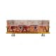 ALSANIDI, Heritage Wooden Stove, Heating Stove, Red, Size 55*75 Cm